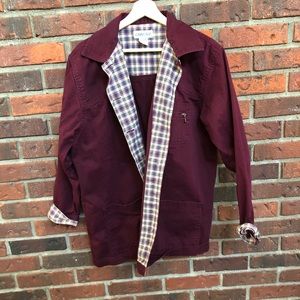 Cozy Cabin Creek Denim Jacket Size XL